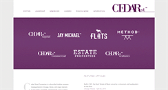 Desktop Screenshot of cedarst.com